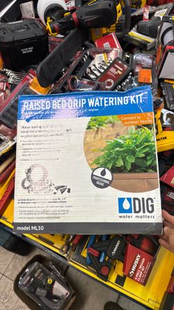 raised bed drinking watering kit