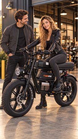 🇺🇸 TAMOBYKE T73 PREMIUM SERIES ELECTRIC BIKE  🔥 Powerful • Comfortable • Built for Every Adventure  ⚡ Motor Options: 1000W / 1500W / 3000W 🔋 Batte
