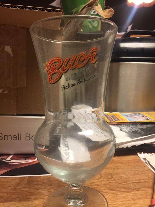 Bucca collectable glass