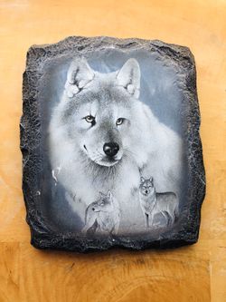 Wolf decoration