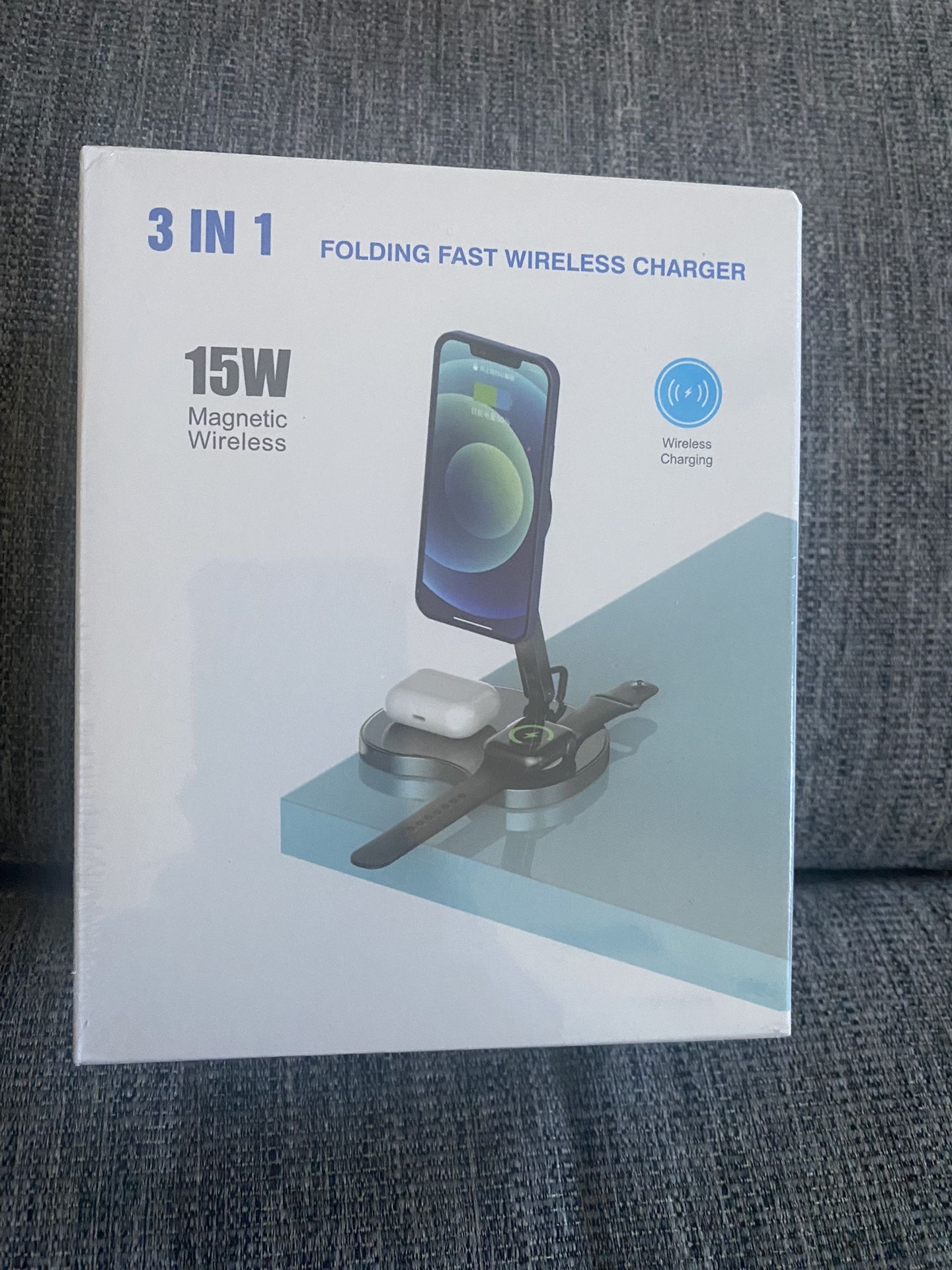 3 In 1 Wireless Charging Station 