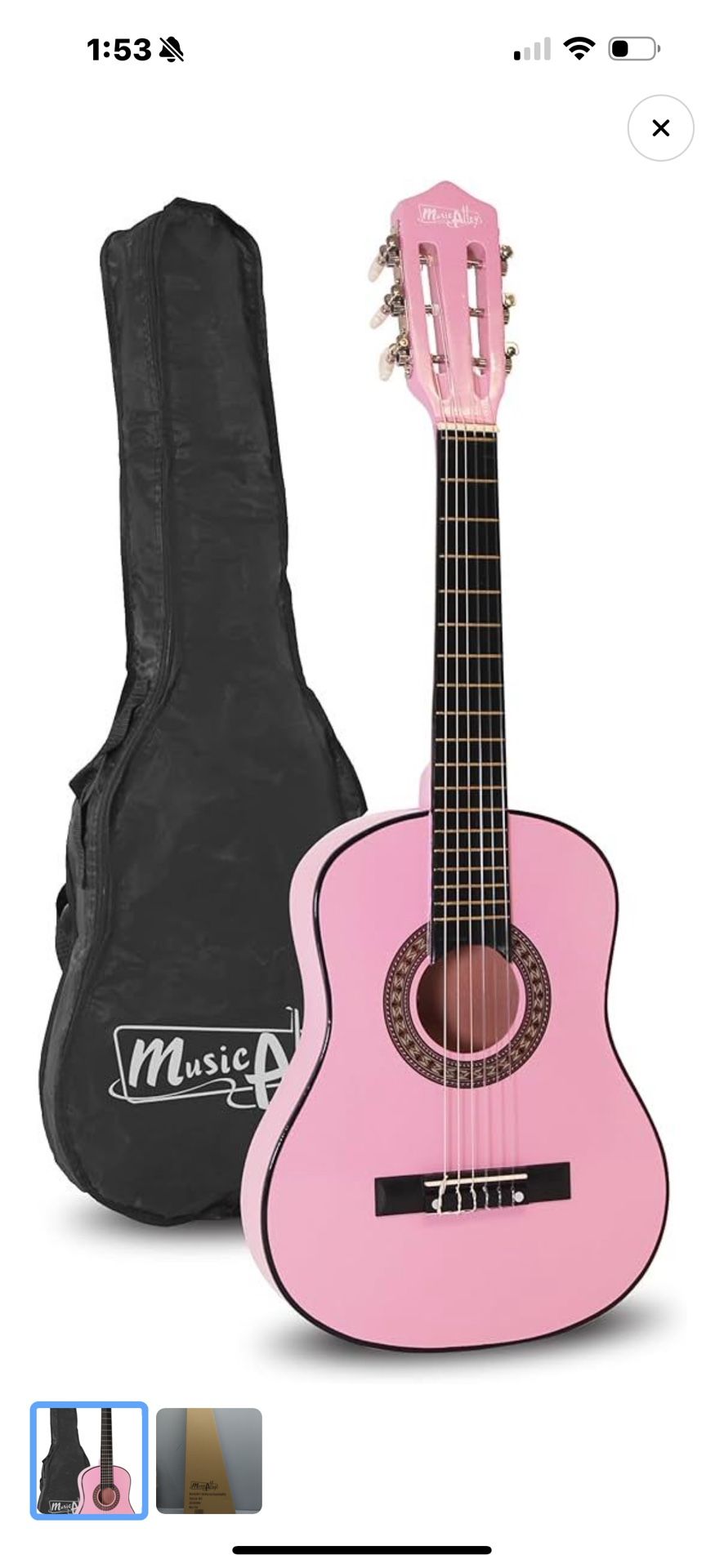 Music Alley MA-51 Classical Acoustic Kids Guitar Half size
