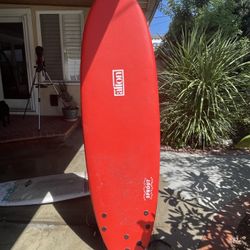 red Surfboard 