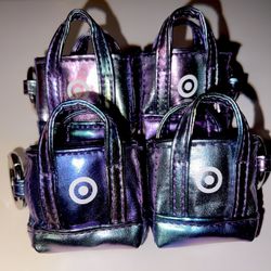 TARGET Metallic 2025 Black Friday NEW Mini Keychains Set of 4