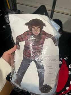 Werewolf kids costume