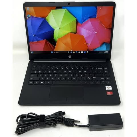 HP 14-dk1013dx 14" 2.3GHz AMD Athlon 4GB RAM 128GB SSD Win 11 Home Laptop