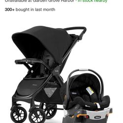 Chicco Bravo Stroller with KeyFit 30 Infant Car Seat Travel System