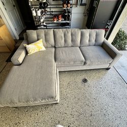 sectional sofa with a chaise