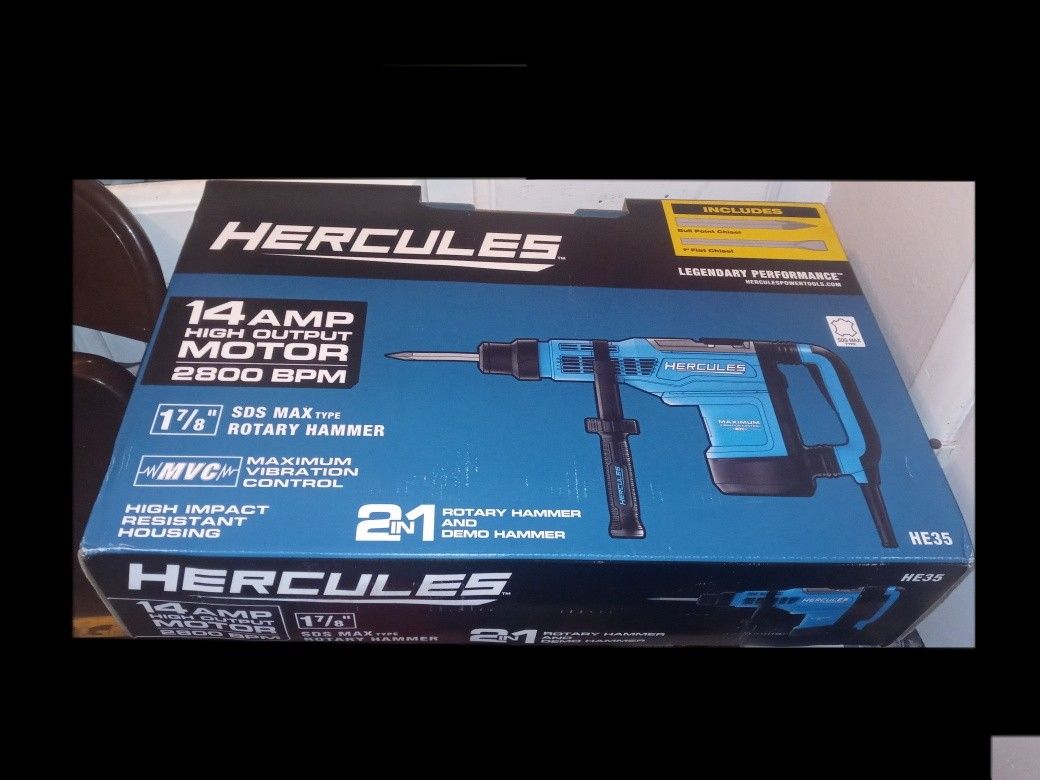 Hercules Rotomartillo 14 Amp 7/8 Sds