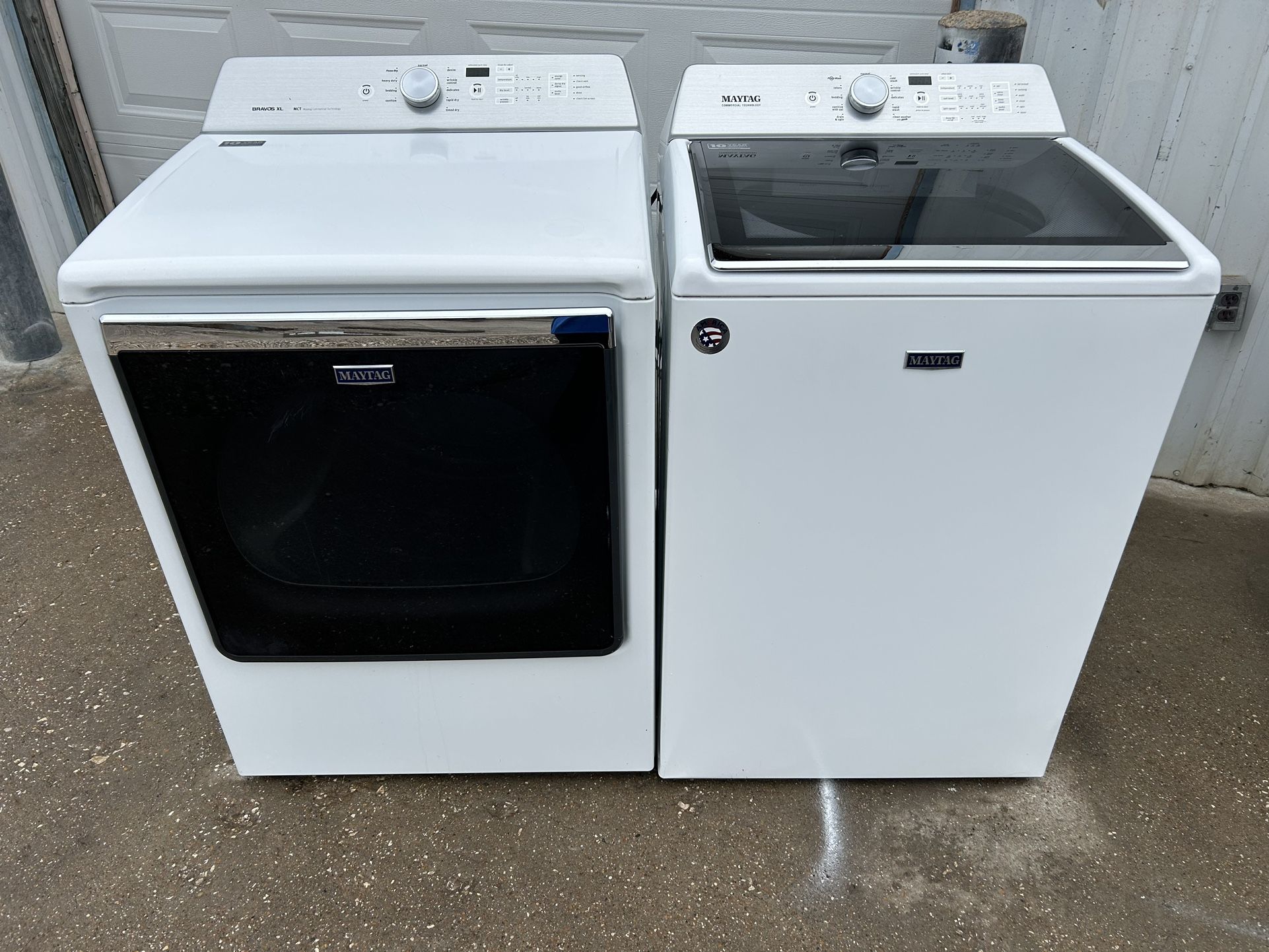 Maytag Bravos Xl King Size Washer And Dryer