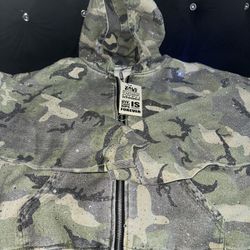 Vale Forever Camouflage Crystal Hoodie