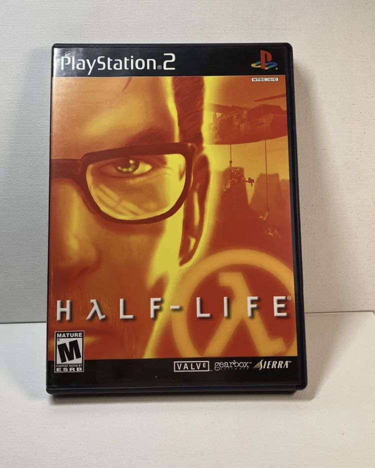 Half-Life PS2 (Sony PlayStation 2, 2001) W/ Manual Complete CIB Mint