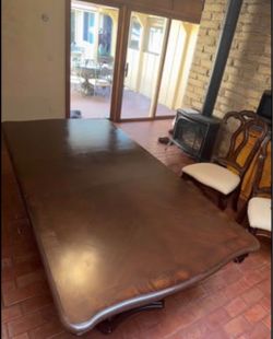 Solid Wood Dining Table Set