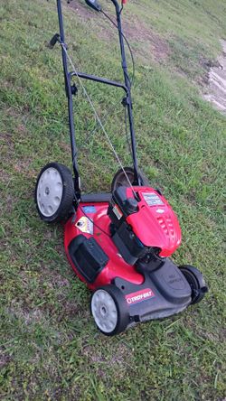 Troy bilt mower self propelled works great