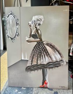 Kirklands Beautiful Large Canvas! 48”x36”