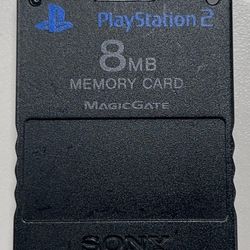 Official Sony PlayStation 2 Memory Card 8MB
