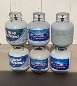 BlueRhino, AmeriGas, And Blank Propane Tanks For Sale
