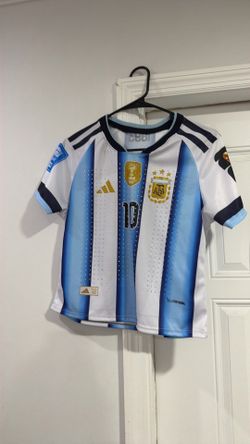 Women Argentina jersey with rhinestones soccer shirt
