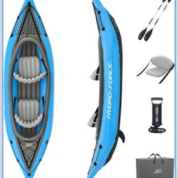 2 Person Kayak + Electric Pump