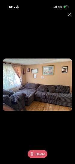 Huge sectional couch