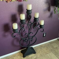 Metal Candle Holder