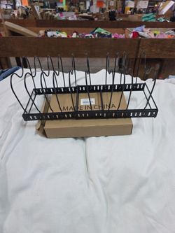 Pot lid storage- 10 lines- black