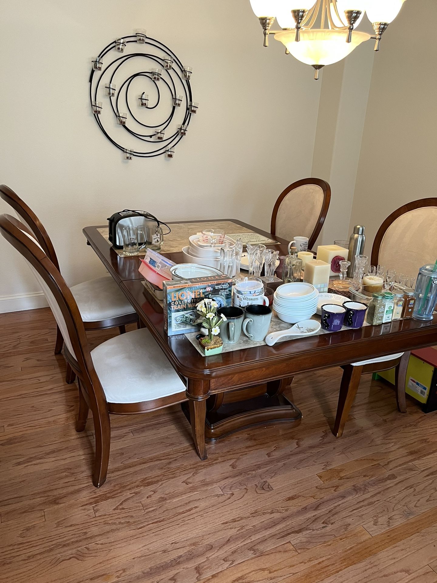 Table And Chairs Solid Wood Dining Table
