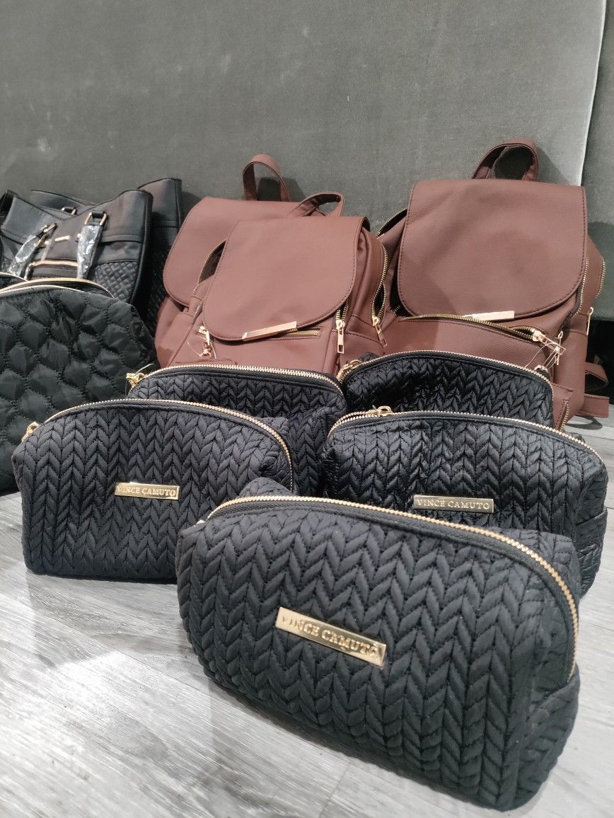 Brand New Backpacks & make-up bags!