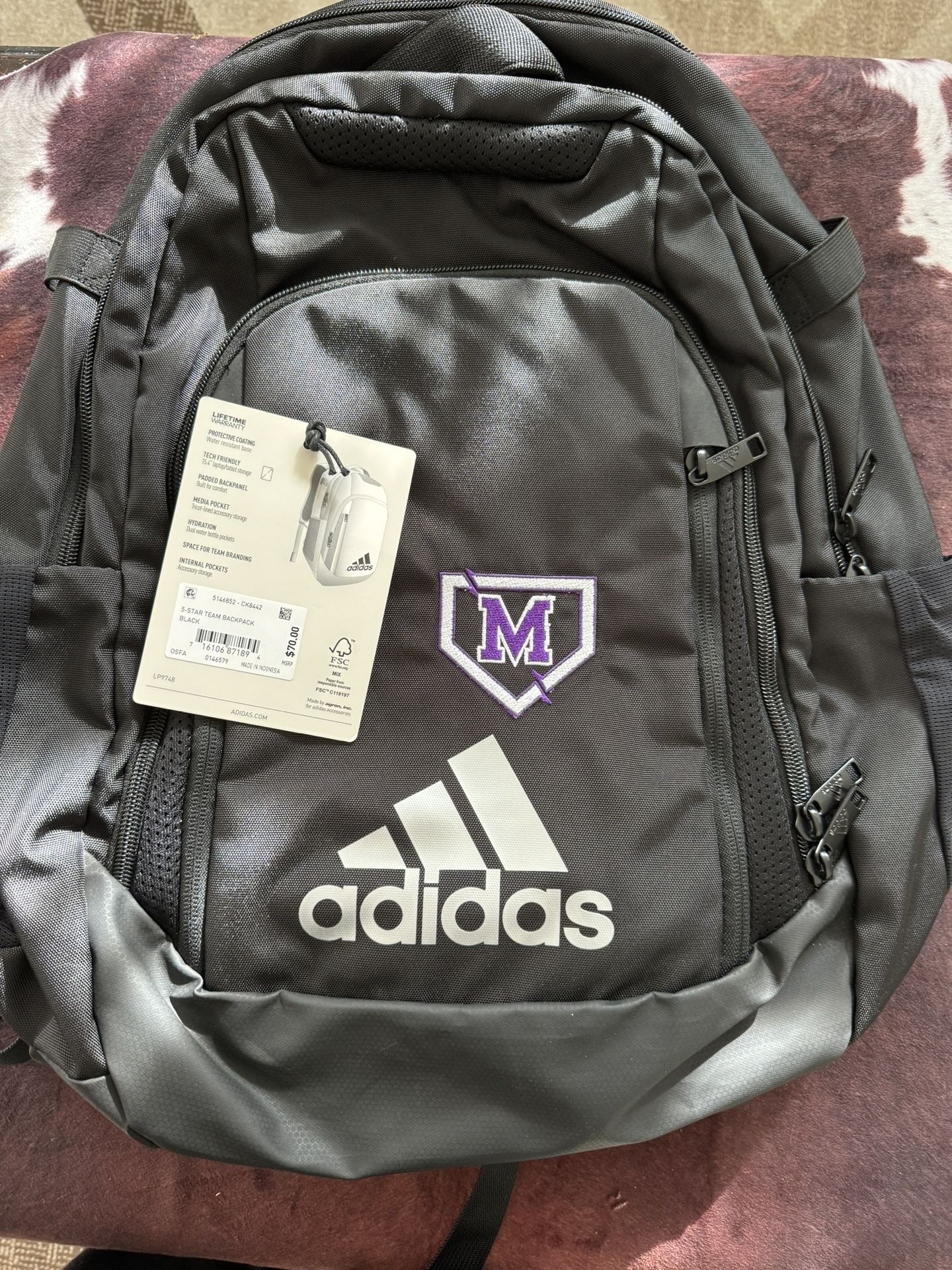 Adidas 5 Star Team Backpack 