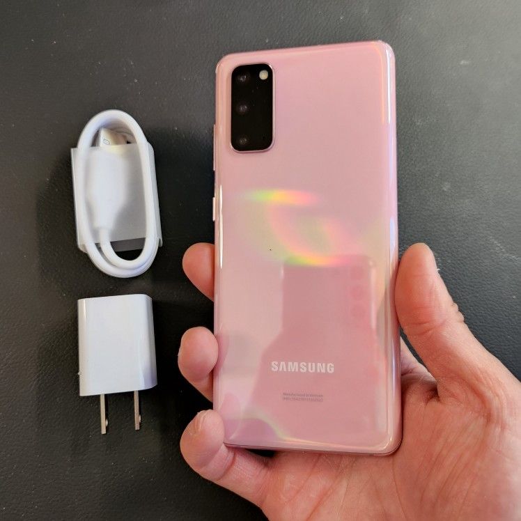 Samsung Galaxy S20 Pink 5G - UNLOCKED - Like New
