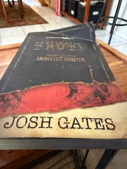 Josh Gates Destination Truth Monster Hunter Adventure Book