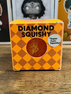 W100% Authentic Jadore Orange Super Duper Squish Diamond Squeezy Squishy