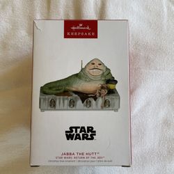 2023 Hallmark Keepsake Star Wars Return Of The Jedi Jabba The Hutt Ornament 