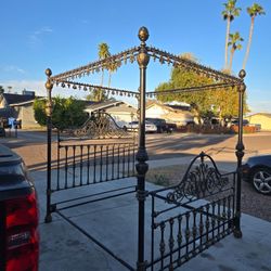 Iron And Brass Bed
