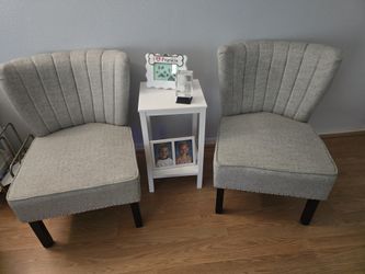 2 Fabric Chairs