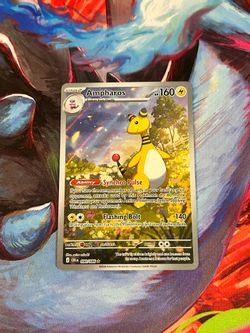 Ampharos #90 Pokemon TCG Chaos Rising Mega Evolution