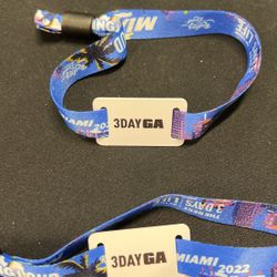 2 ROLLING LOUD MIAMI GA TICKETS