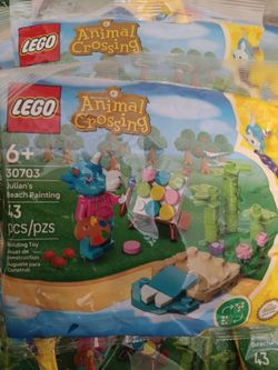 Lego Animal Crossing mini figure bag