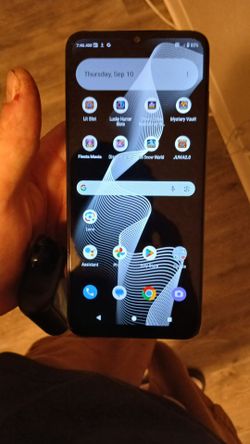 New Cricket phone.