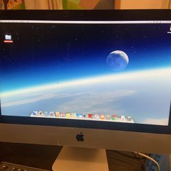 Apple iMac A1418 Works  Sold as shown For Parts or Repair