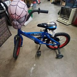 Kids Spiderman Bike