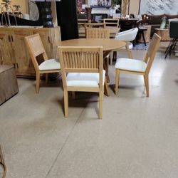 5 Pc Round DINING Table