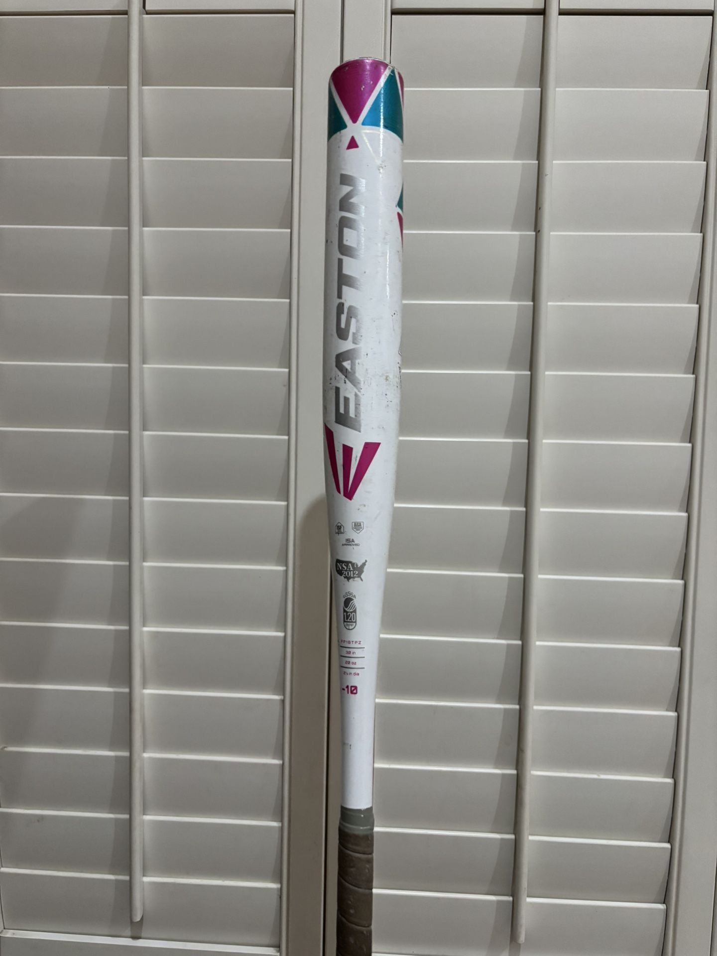 Easton Topaz Youth Fastpitch Softball Bat (30in, -10)