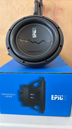 Epic X 10” subwoofer brand new in the box
