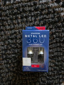 Putco Metal LED (contact info removed) Red Bulbs