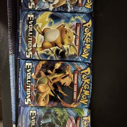XY Evolutions OPEN Packs with Code Cards Inside 