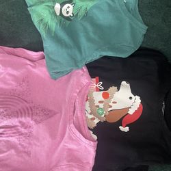 Medium Kids Long Sleeve Shirt Lot 