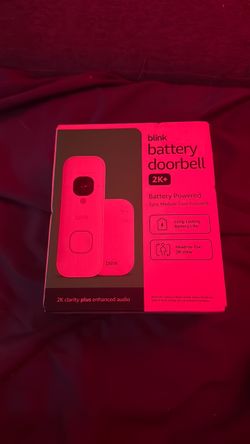 Blink Battery Doorbell 2K+