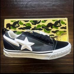 Bape Knu Skool Black Camo Size 10