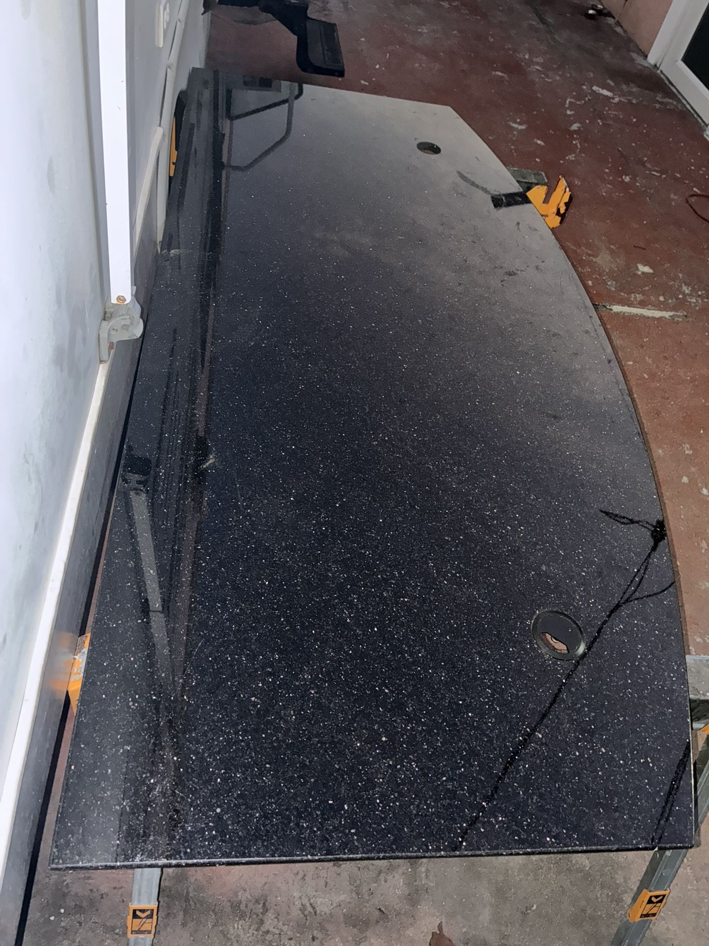 Office Desk Marble Top